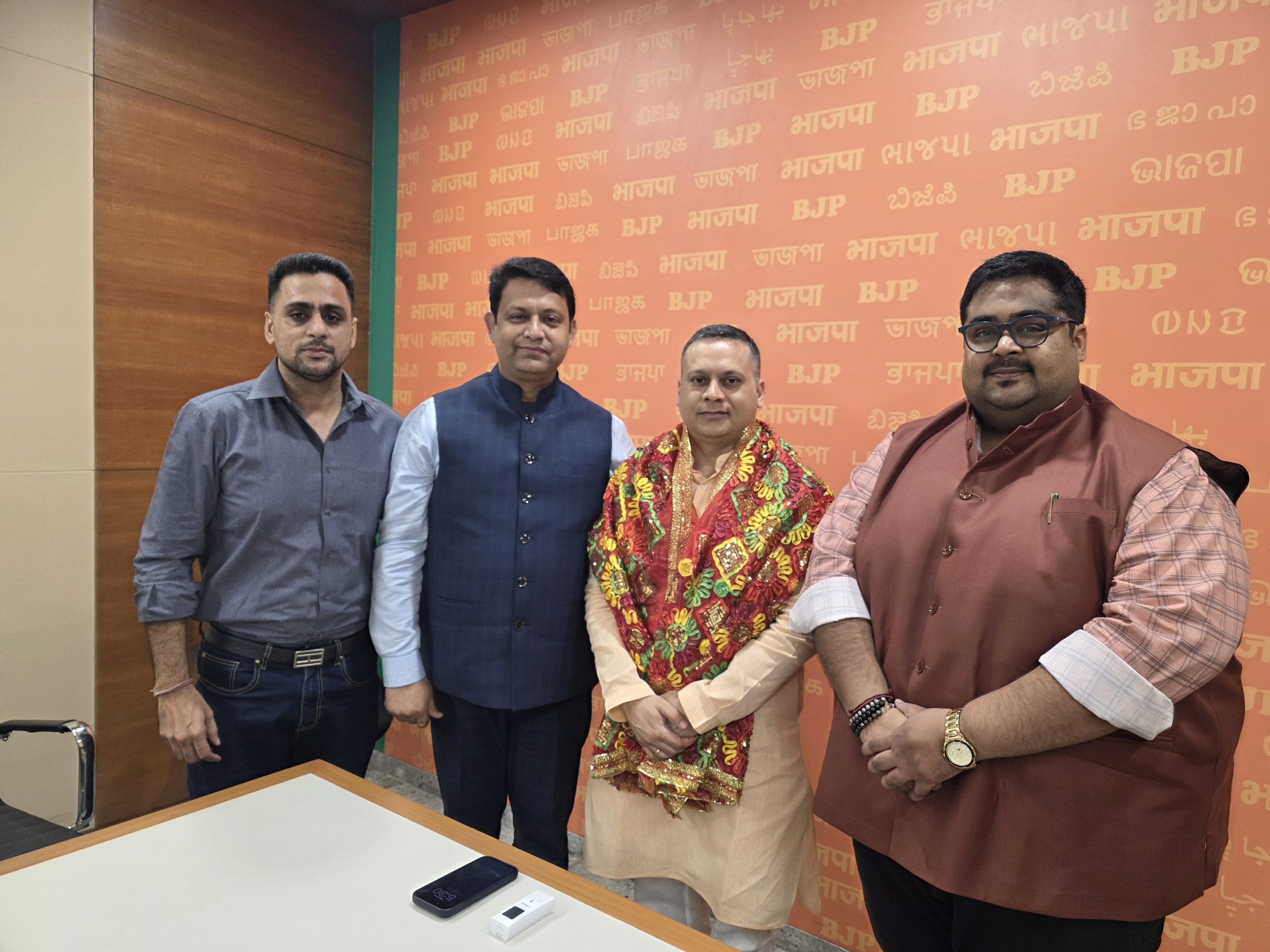 Strengthening digital narrative: BJP J&K leaders call on Amit Malviya