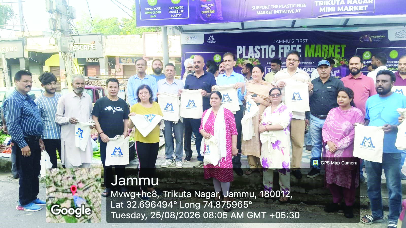 Trikuta Nagar Welfare Society organises awareness programme against single-use plastic