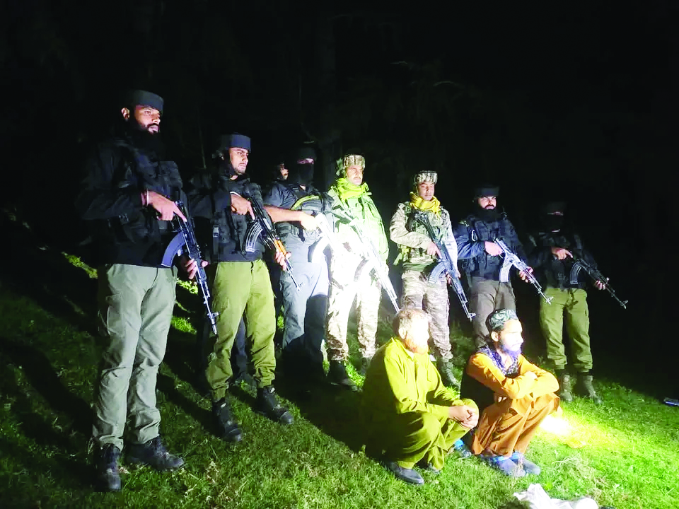 Eight Over Ground workers arrested in separate operations in south Kashmir