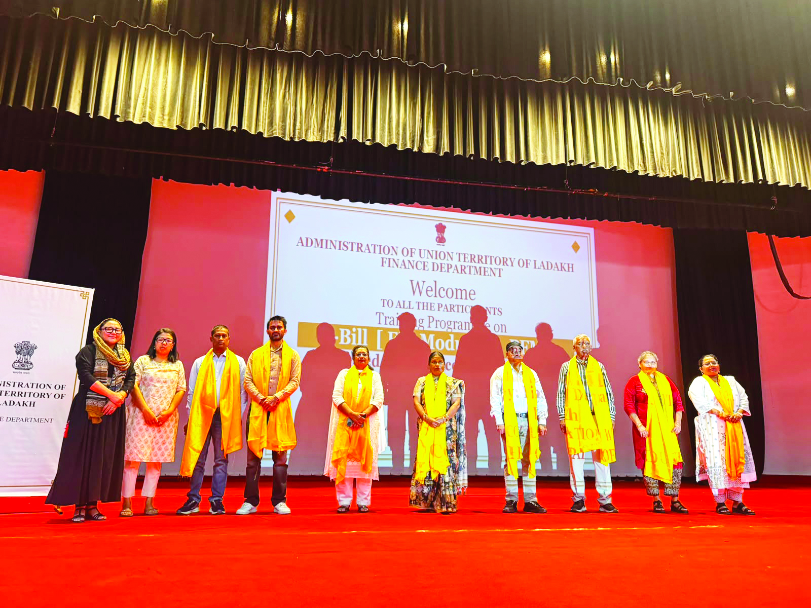 Two-day training programme on introduction of e-Bill System under PFMS commences in Leh