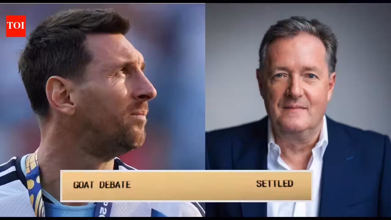 British journalist Piers Morgan calls Messi’s GOAT ad the ‘most arrogant’ and ‘shameless’ bragging ever | Football News