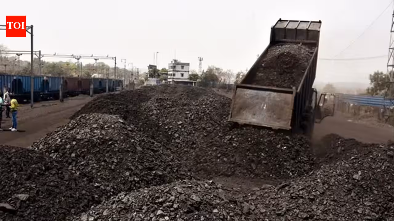 Coal stock at thermal plants plummets, ‘critical’ at 50 units | India News Coal stock at thermal plants plummets, ‘critical’ at 50 units | India News