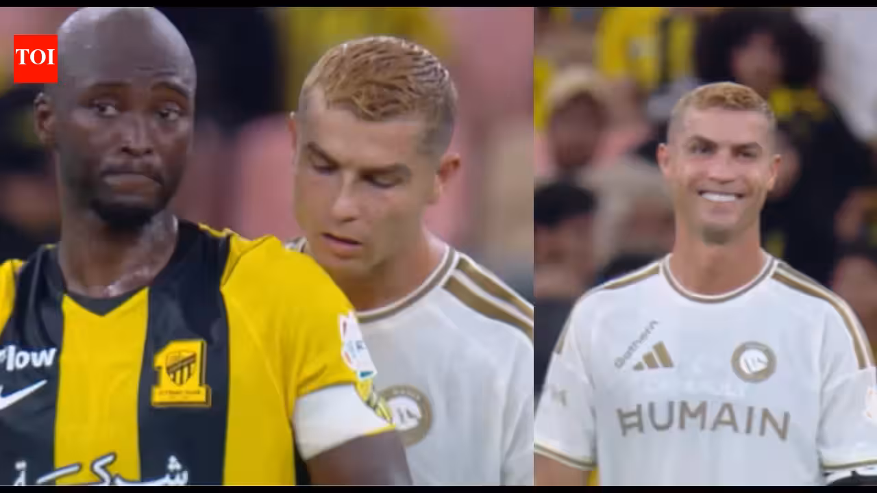 ‘Cheating and still losing!’: Ronaldo slammed after being caught spying on rival’s tactics in season’s first defeat | Football News ‘Cheating and still losing!’: Ronaldo slammed after being caught spying on rival’s tactics in season’s first defeat | Football News
