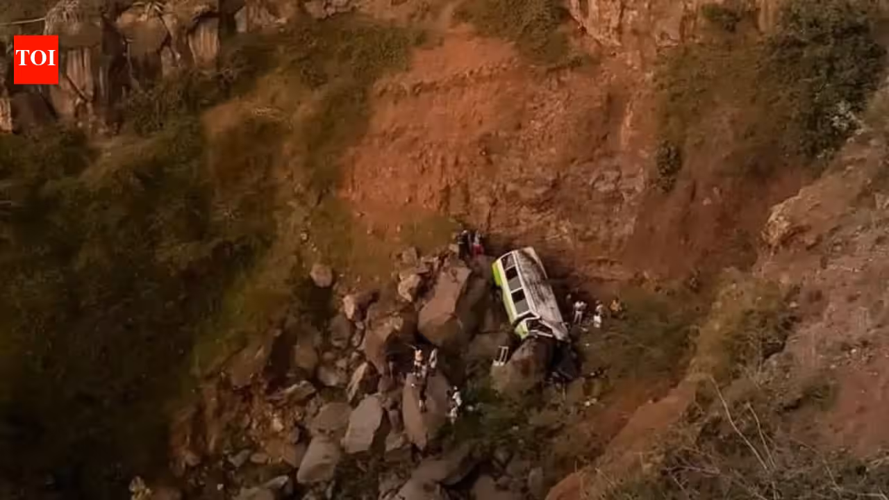 Schoolchildren among 25 killed as bus falls 30 metres into ravine in Africa