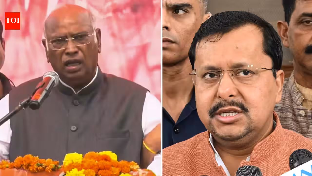 PM Modi’s remark triggers Kharge-Nabin exchange | India News PM Modi’s remark triggers Kharge-Nabin exchange | India News