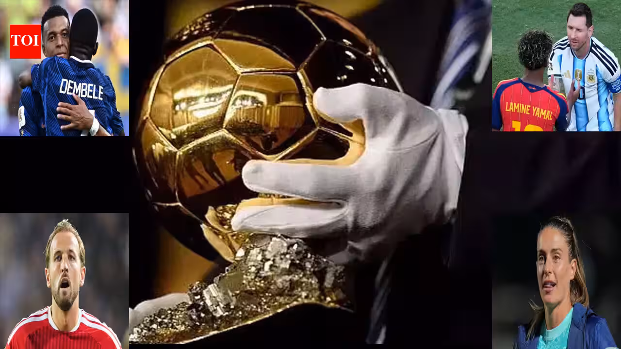 Ballon d’Or 2026 shortlist revealed: Dembélé, Mbappé, Kane, Messi and Yamal lead star-studded race for football’s biggest prize | Football News Ballon d’Or 2026 shortlist revealed: Dembélé, Mbappé, Kane, Messi and Yamal lead star-studded race for football’s biggest prize | Football News