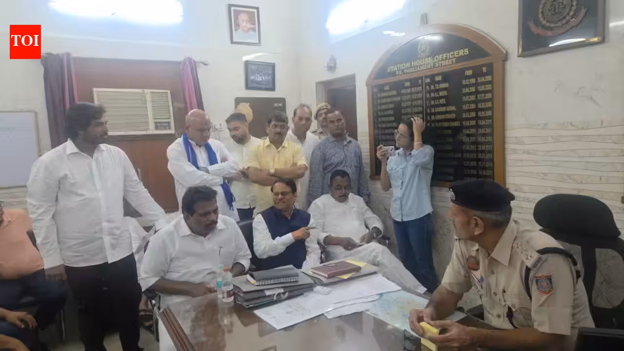 Kharge ‘purification’ row escalates as Congress MPs demand FIR from Delhi Police | India News
