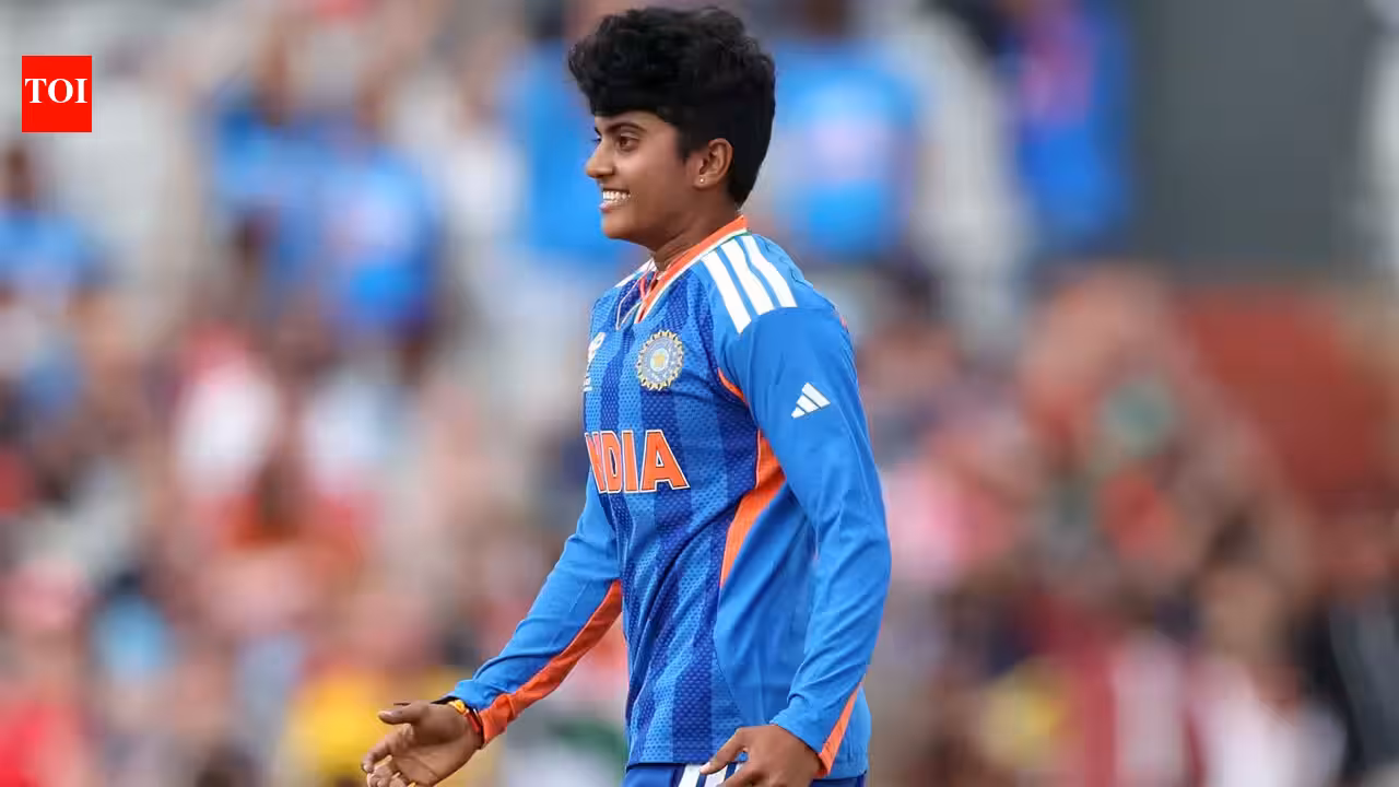 Shree Charani creates history at 22, becomes fastest Indian to 50 T20I wickets | Cricket News