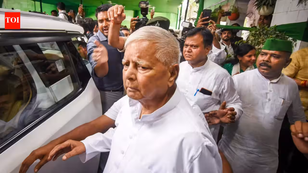 IRCTC case: Laundering charges framed against Lalu Prasad Yadav, kin | India News