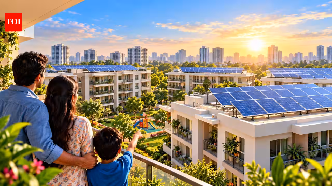More than 19,000 housing pockets have rooftop solar systems, benefits 9 lakh households | India News