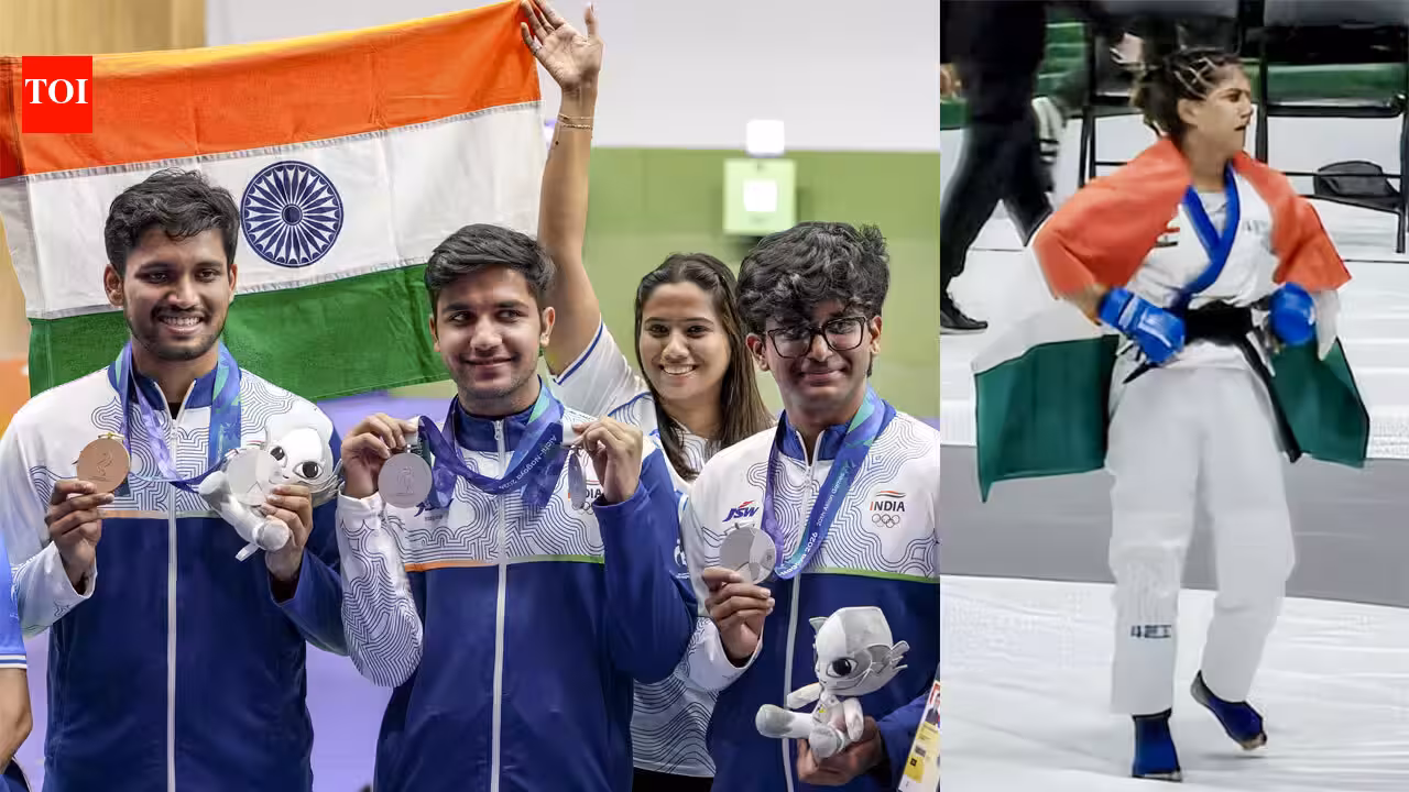Asian Games 2026 Day 2: India win four medals as shooting delivers three and Suchika Tariyal makes MMA history amid heartbreak | Asian Games 2026 News Asian Games 2026 Day 2: India win four medals as shooting delivers three and Suchika Tariyal makes MMA history amid heartbreak | Asian Games 2026 News