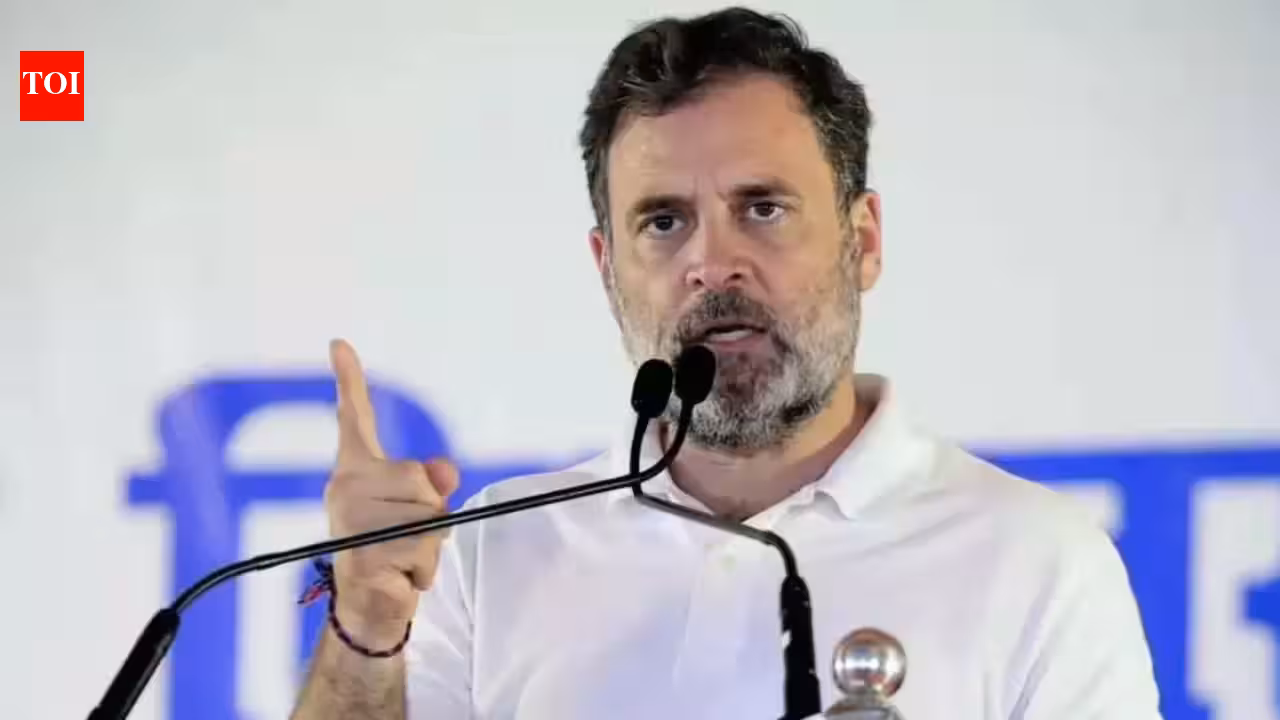 Rahul Gandhi: Cong-led oppn demands Gyanesh ouster, Supreme Court probe | India News Rahul Gandhi: Cong-led oppn demands Gyanesh ouster, Supreme Court probe | India News