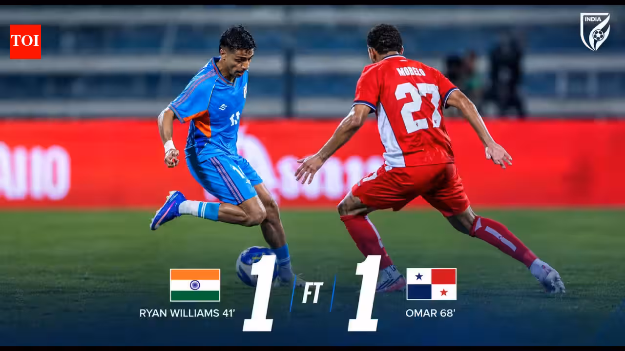 India impress against Panama in 1-1 draw as Blue Tigers stand firm against World Cup side | Football News India impress against Panama in 1-1 draw as Blue Tigers stand firm against World Cup side | Football News