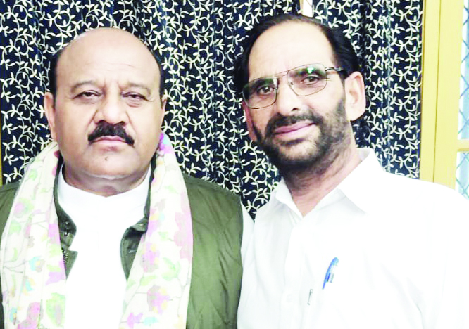 Ajeet Bhagat meets Dy CM, seeks early action on Kishtwar Road Projects Ajeet Bhagat meets Dy CM, seeks early action on Kishtwar Road Projects