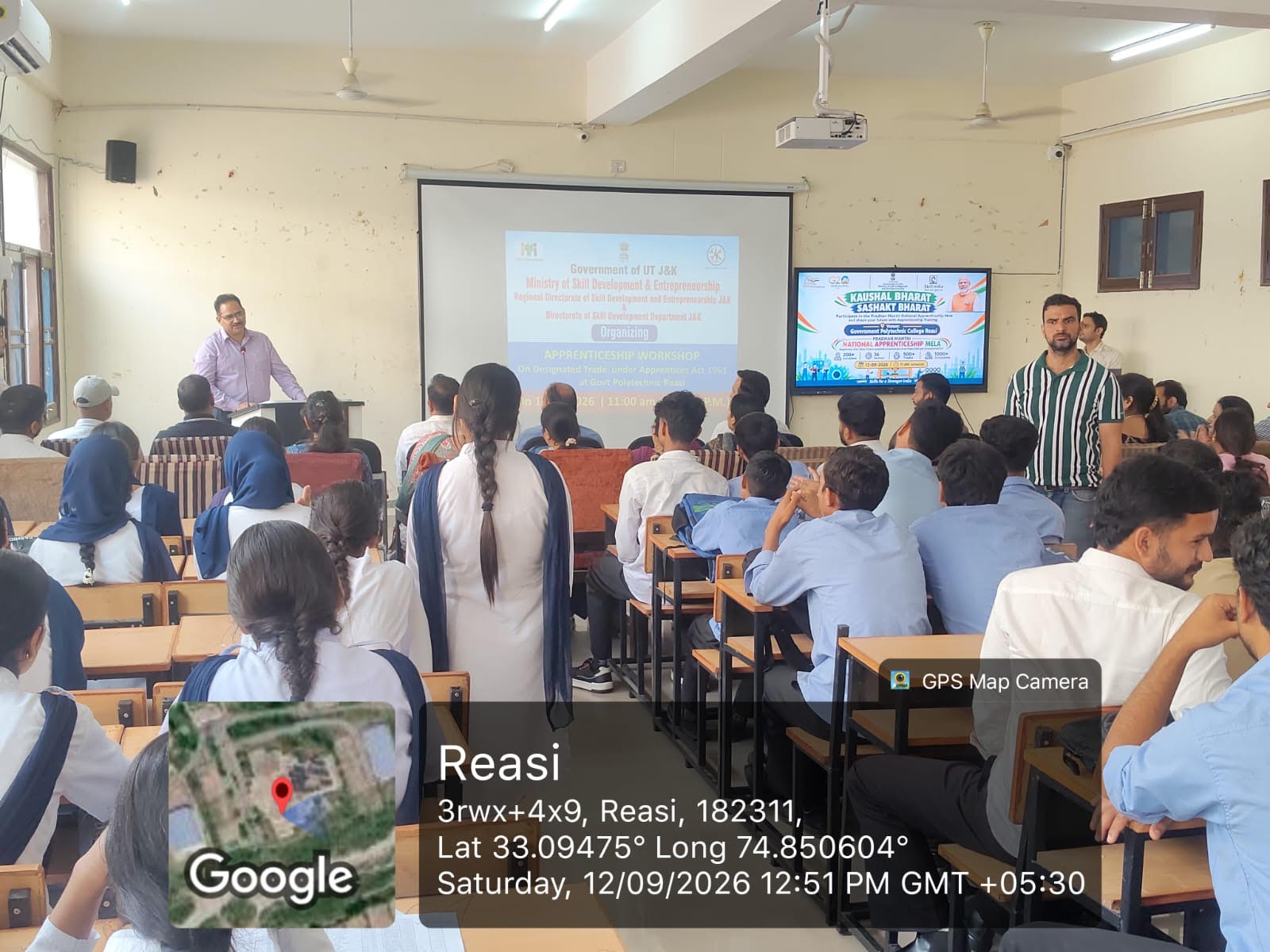 Apprenticeship Mela held at Government Polytechnic College Reasi