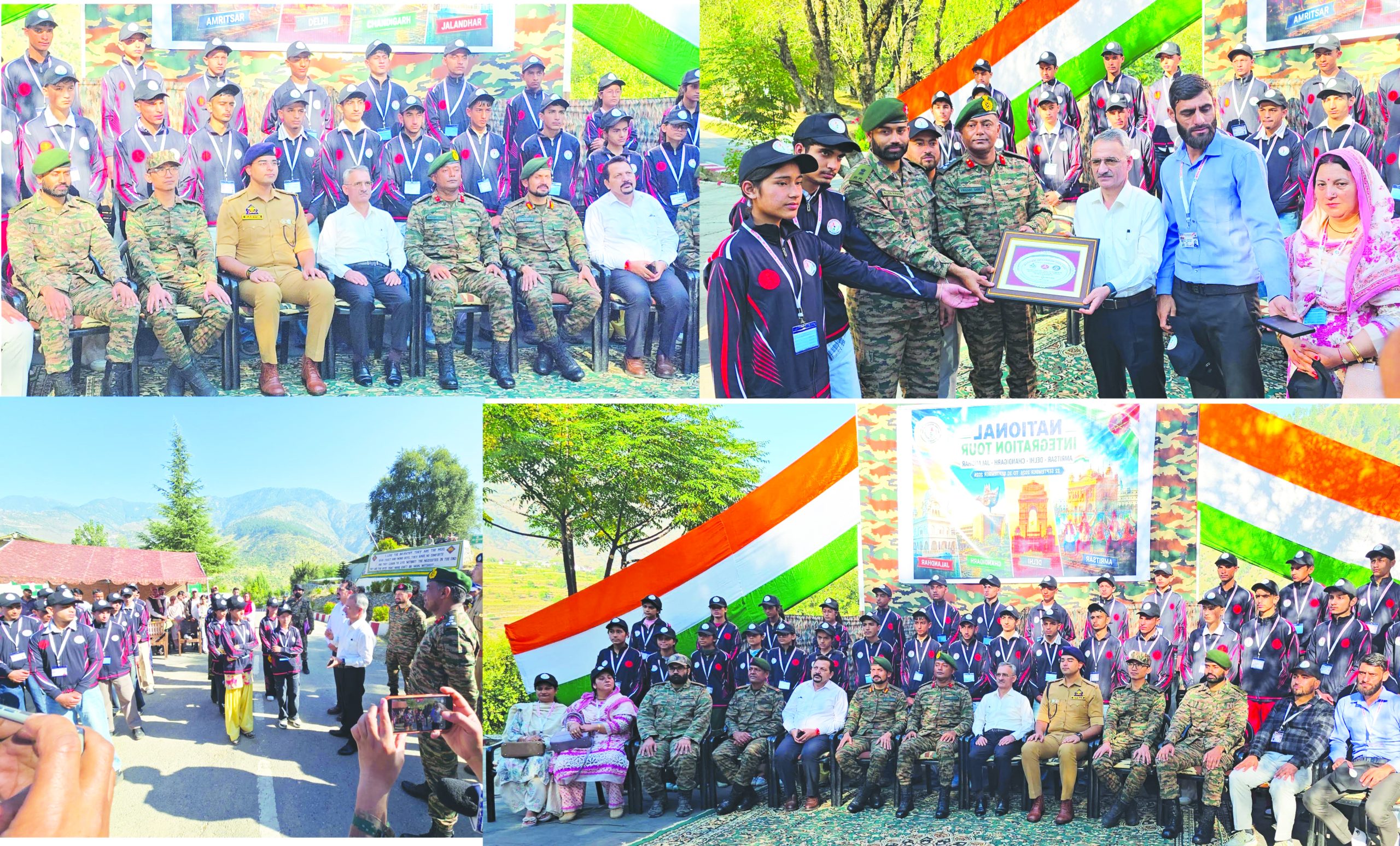 Army flags off National Integration Tour for students from Doda, Kishtwar Army flags off National Integration Tour for students from Doda, Kishtwar