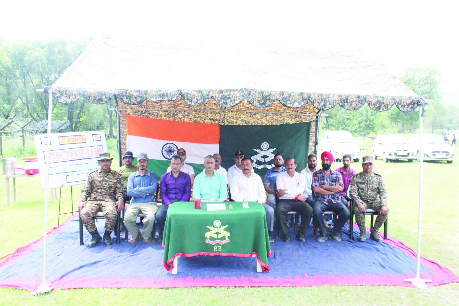 Army organizes interaction with ex-servicemen at Bharakh