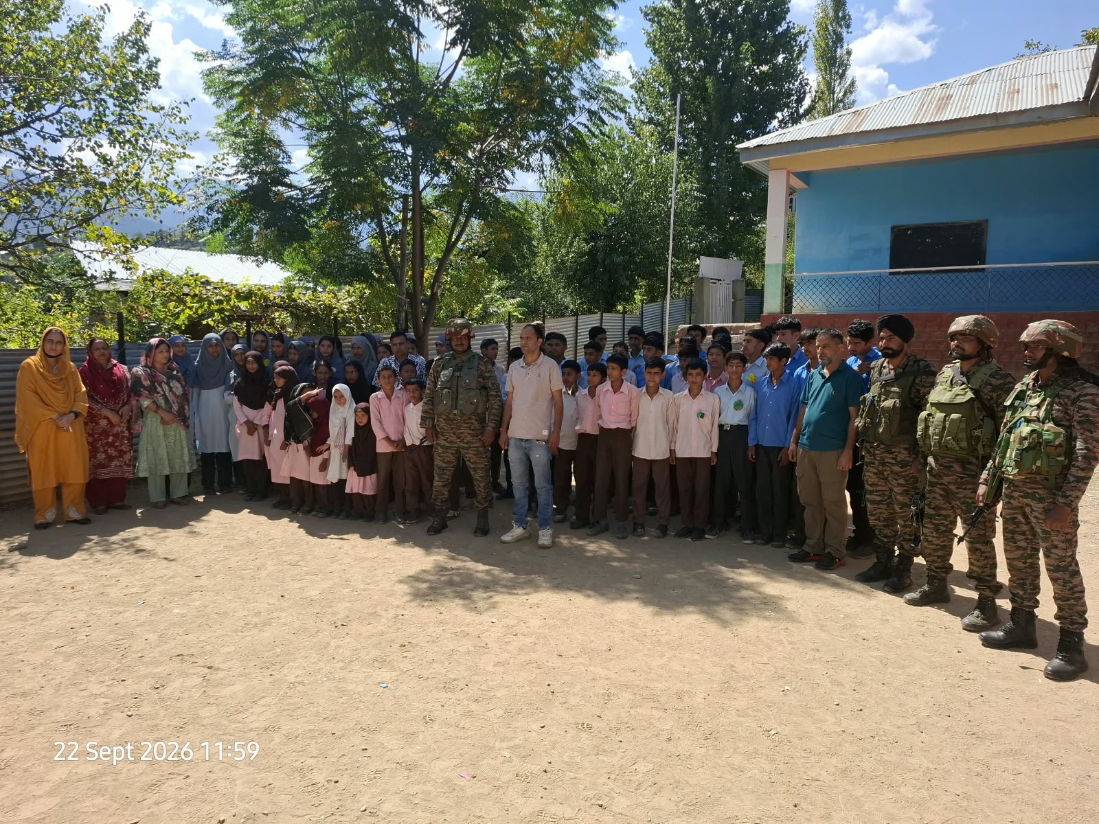 Army organizes youth career counselling at GHS Bhalla Army organizes youth career counselling at GHS Bhalla