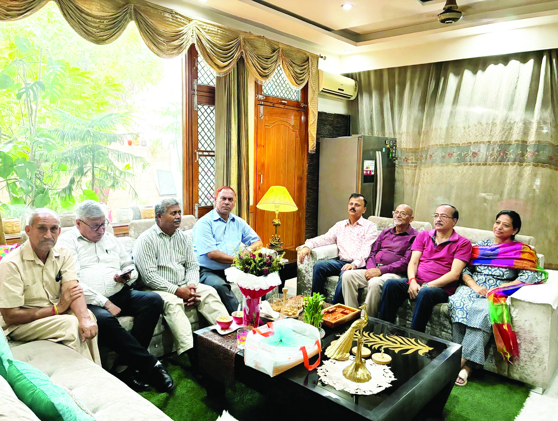 BJP, BLSP leaders listen to PM Modi’s Visionary ‘Mann Ki Baat’ initiative