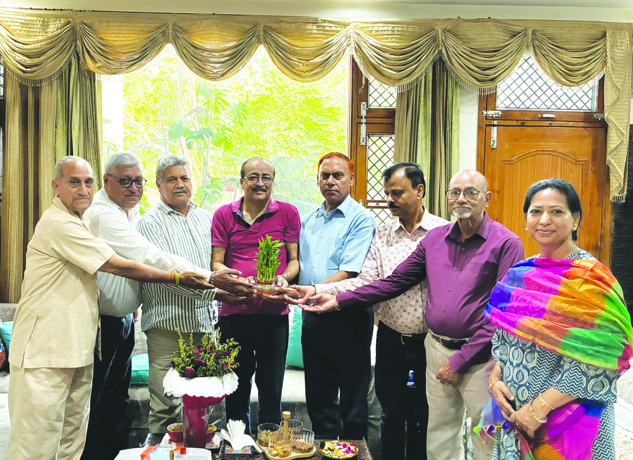 BLSP congratulates CA Rajeev Gupta on appointment in J&K Bank