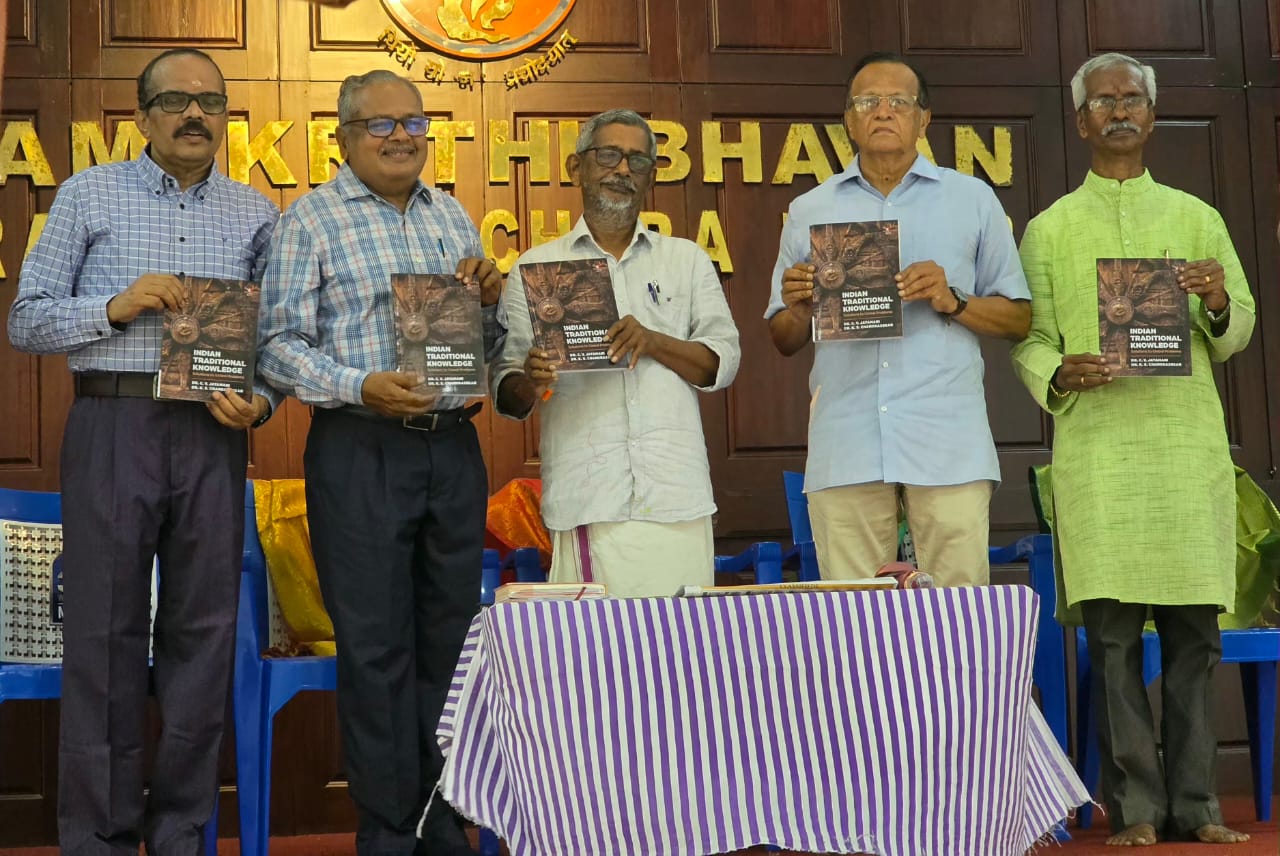 Book on Indian Traditional Knowledge released Book on Indian Traditional Knowledge released