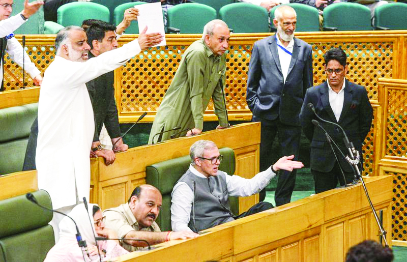 Statehood Resolution: J&K Assembly likely to witness chaos on Monday amid BJP protest