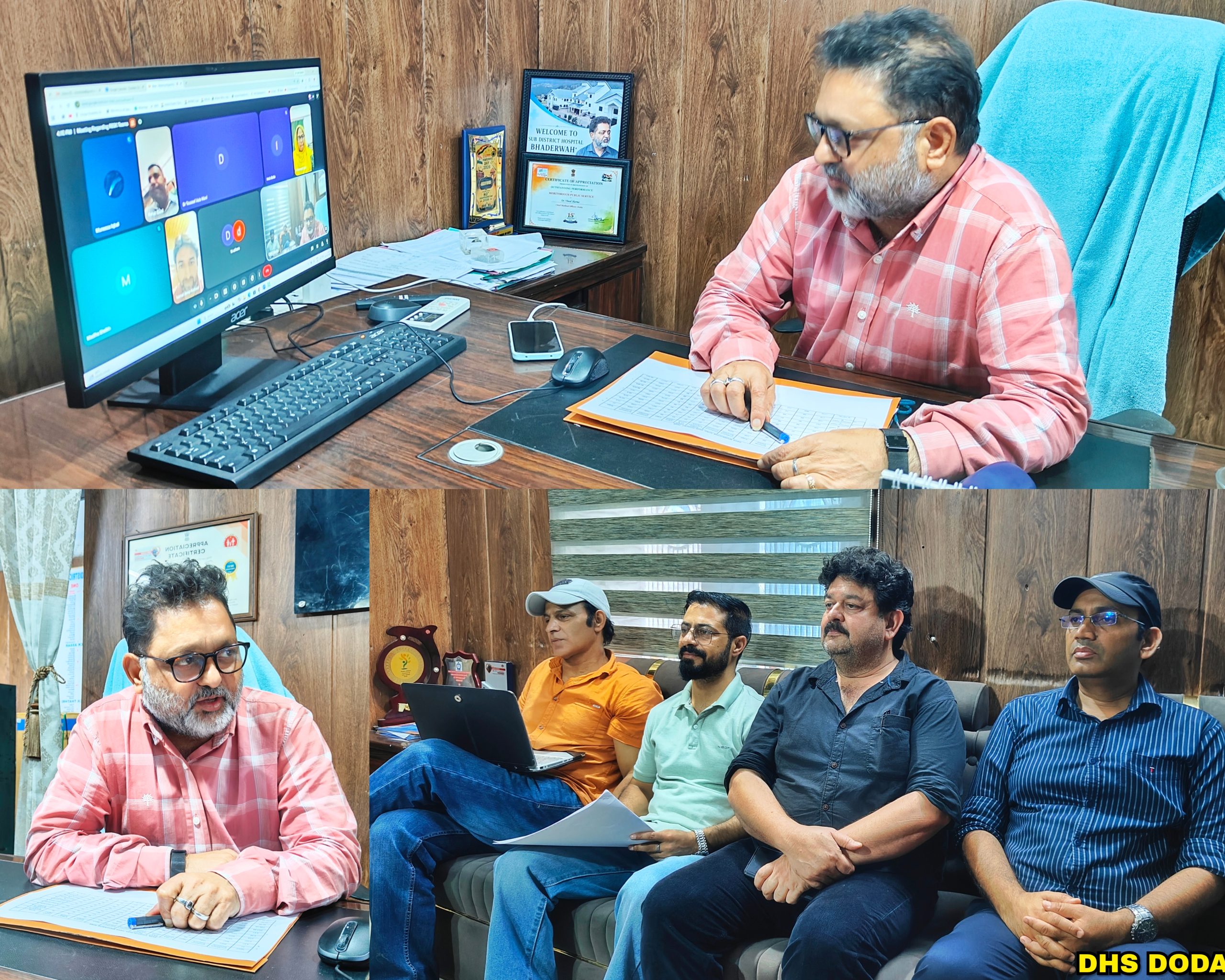 CMO Doda reviews progress of Rashtriya Bal Swasthya Karyakram programme