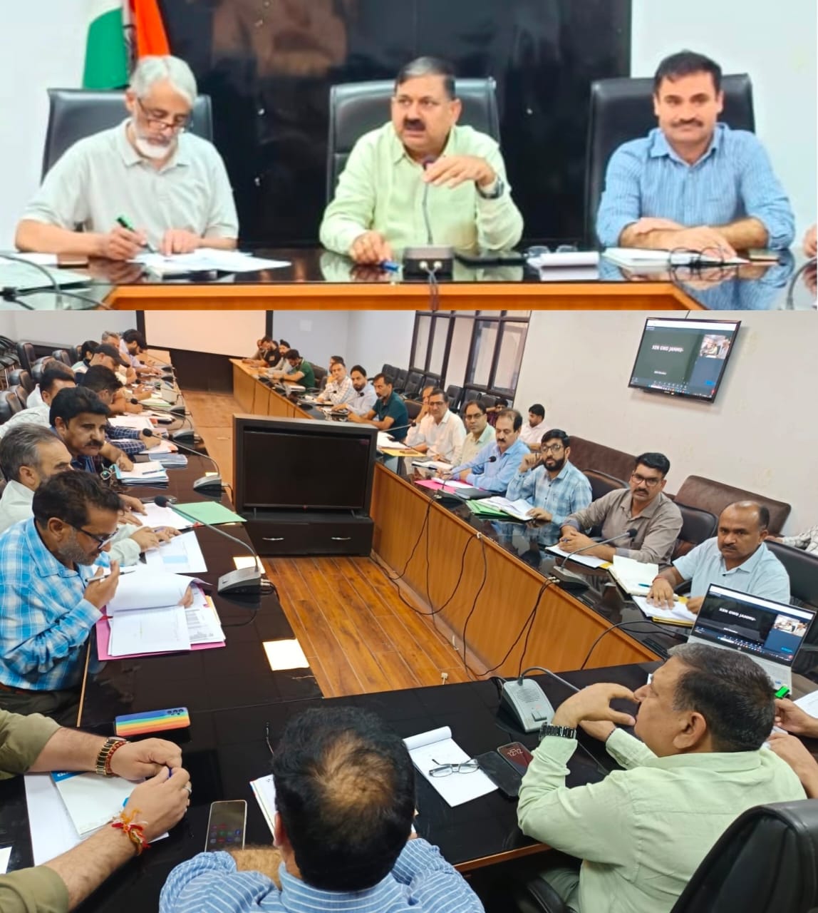 DC reviews implementation of District plan, Restoration works in Poonch District