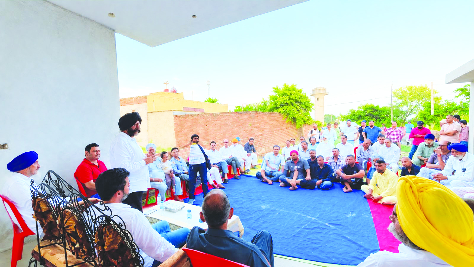 DCB construction near zero line must not displace farmers without adequate rehabilitation: Manjit Singh DCB construction near zero line must not displace farmers without adequate rehabilitation: Manjit Singh