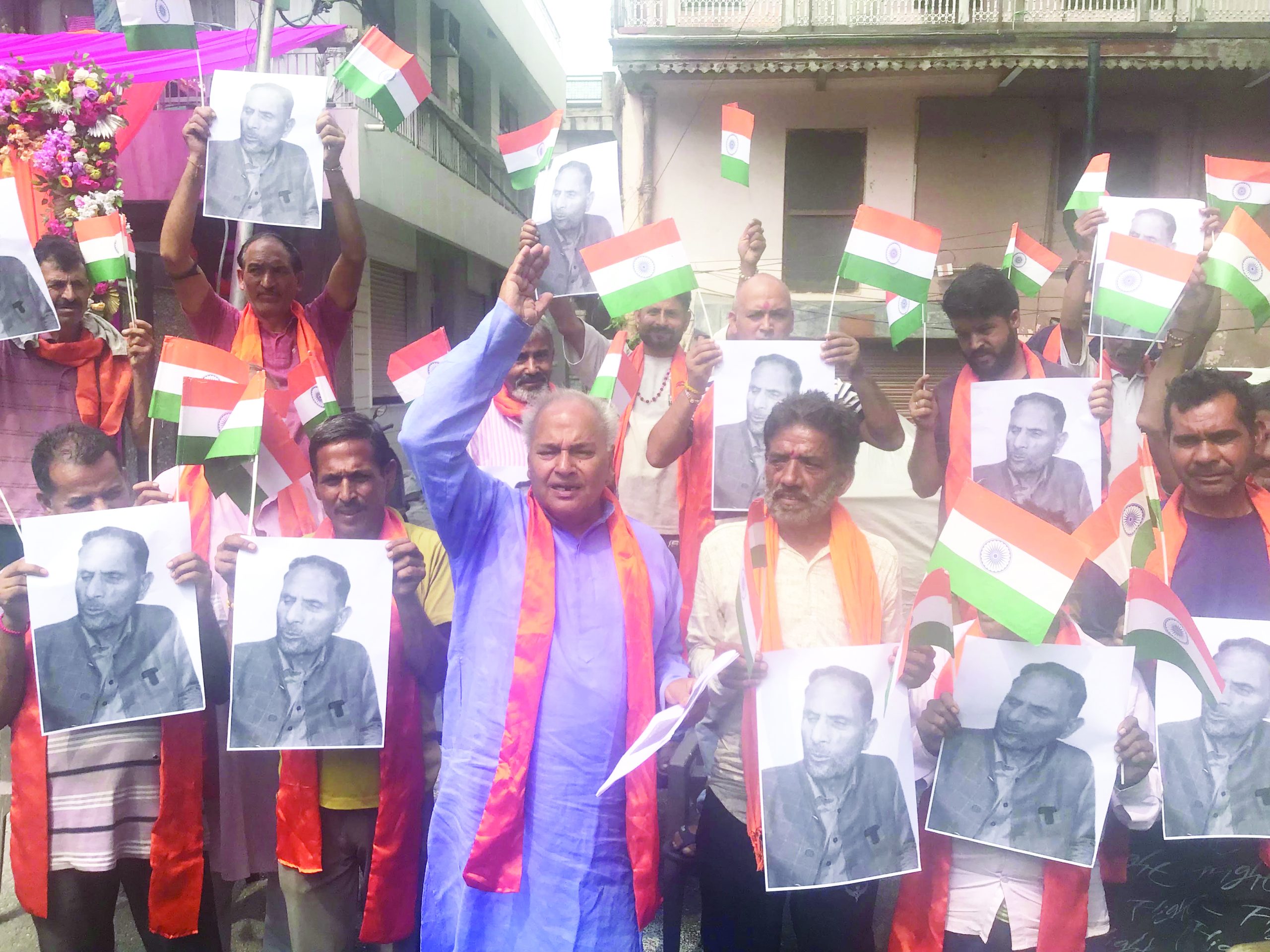 DFSS protests reported demand to cancel Maharaja Hari Singh Birthday holiday