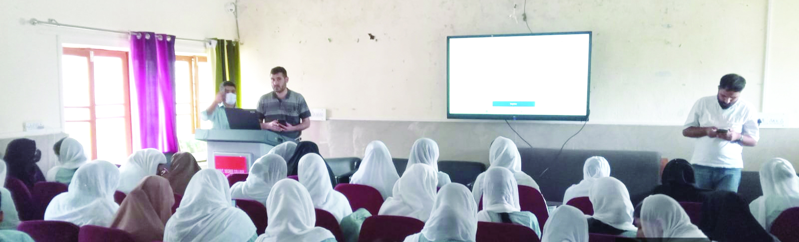 GDC Darhal organizes mega registration drive for PM-NAPS