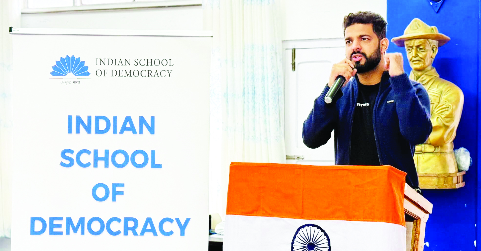 Dilshad Qadri makes it to Indian School of Democracy