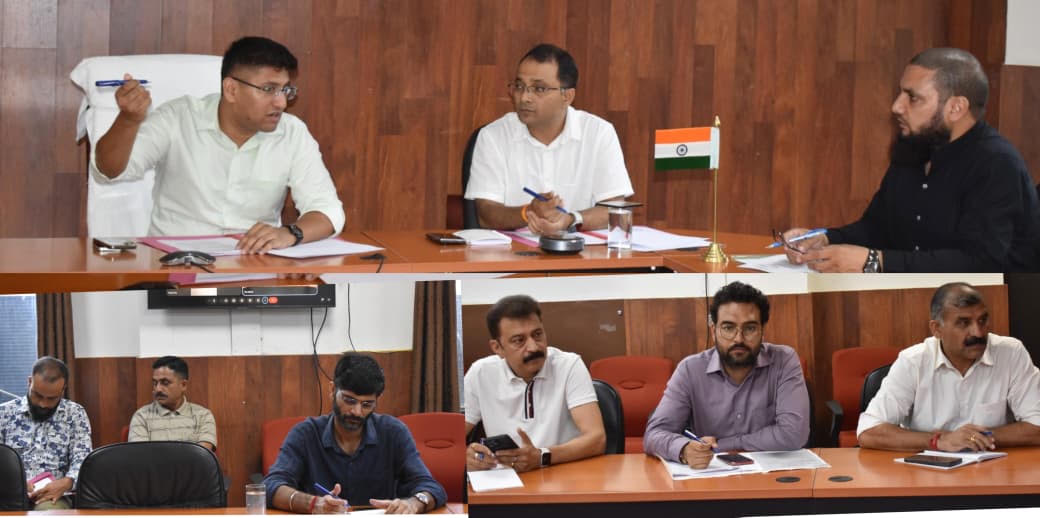 District Level Task Force meeting on mining held at Reasi
