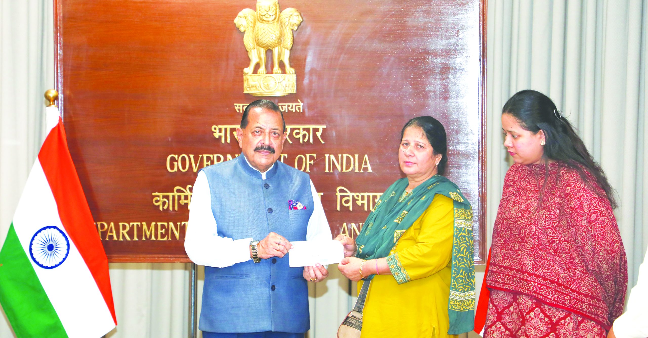 Dr Jitendra for continued effort to make service rules more responsive to employees