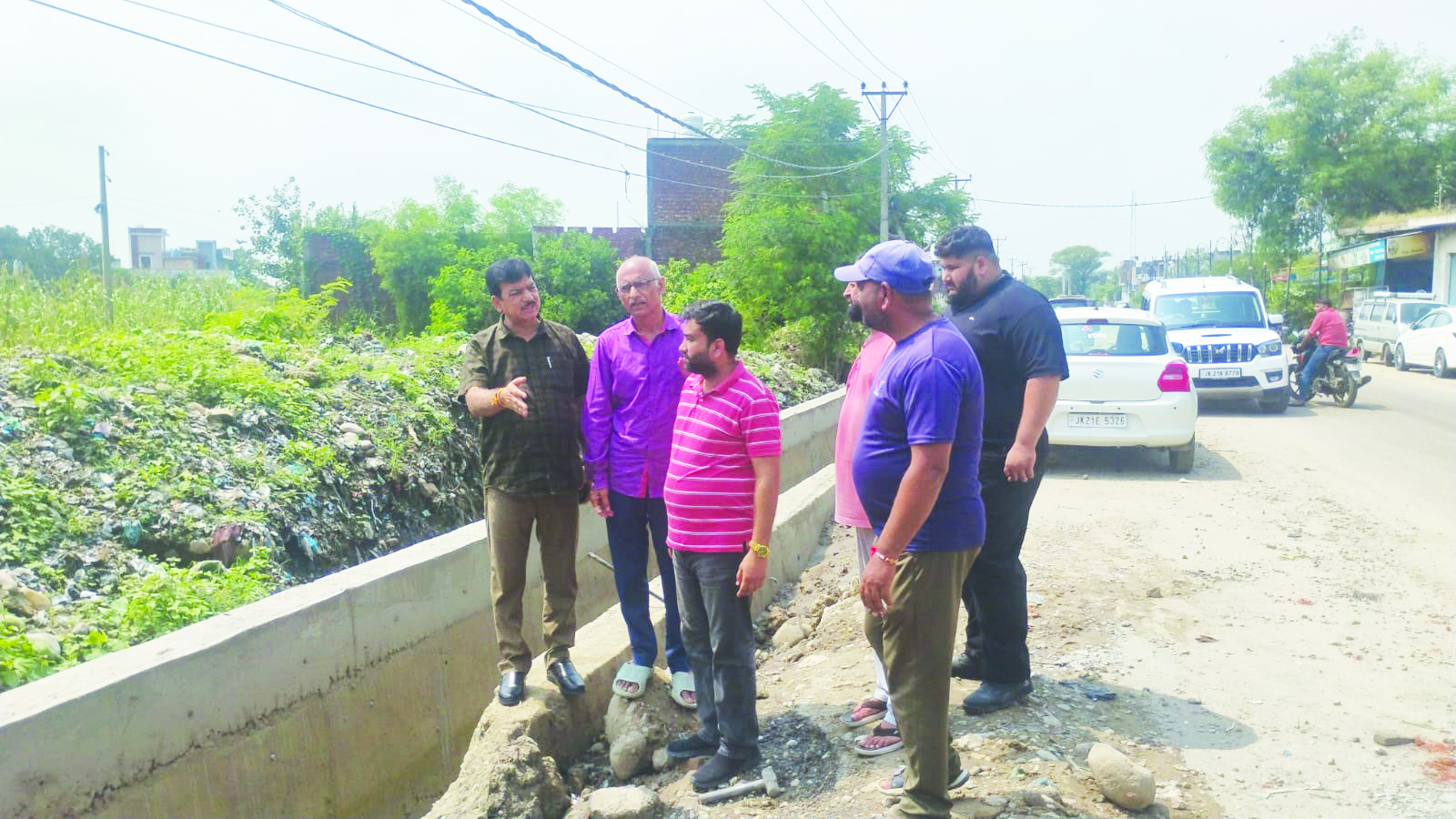 Drain wall collapses before completion, Kundal calls it “shameful”
