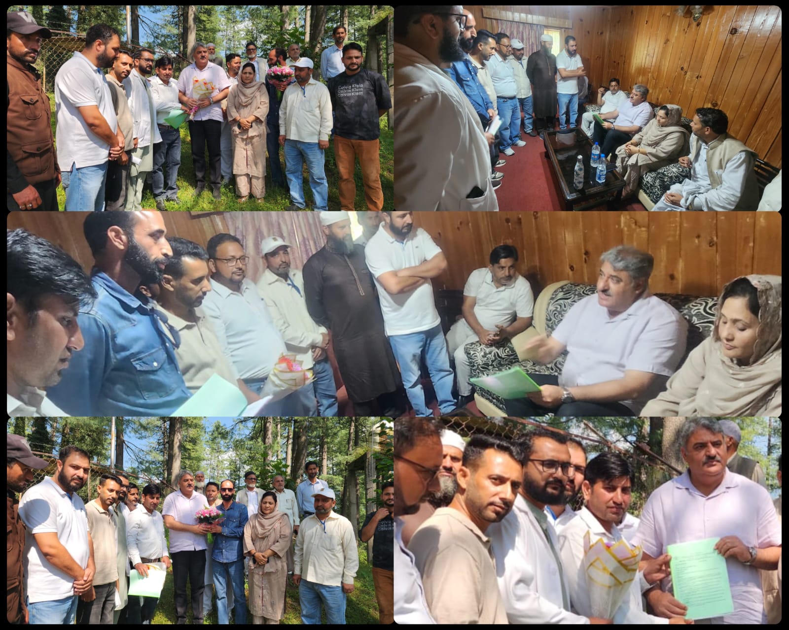 EJAC Gool delegation meets MLA Sajjied Shaheen, submits memorandum EJAC Gool delegation meets MLA Sajjied Shaheen, submits memorandum