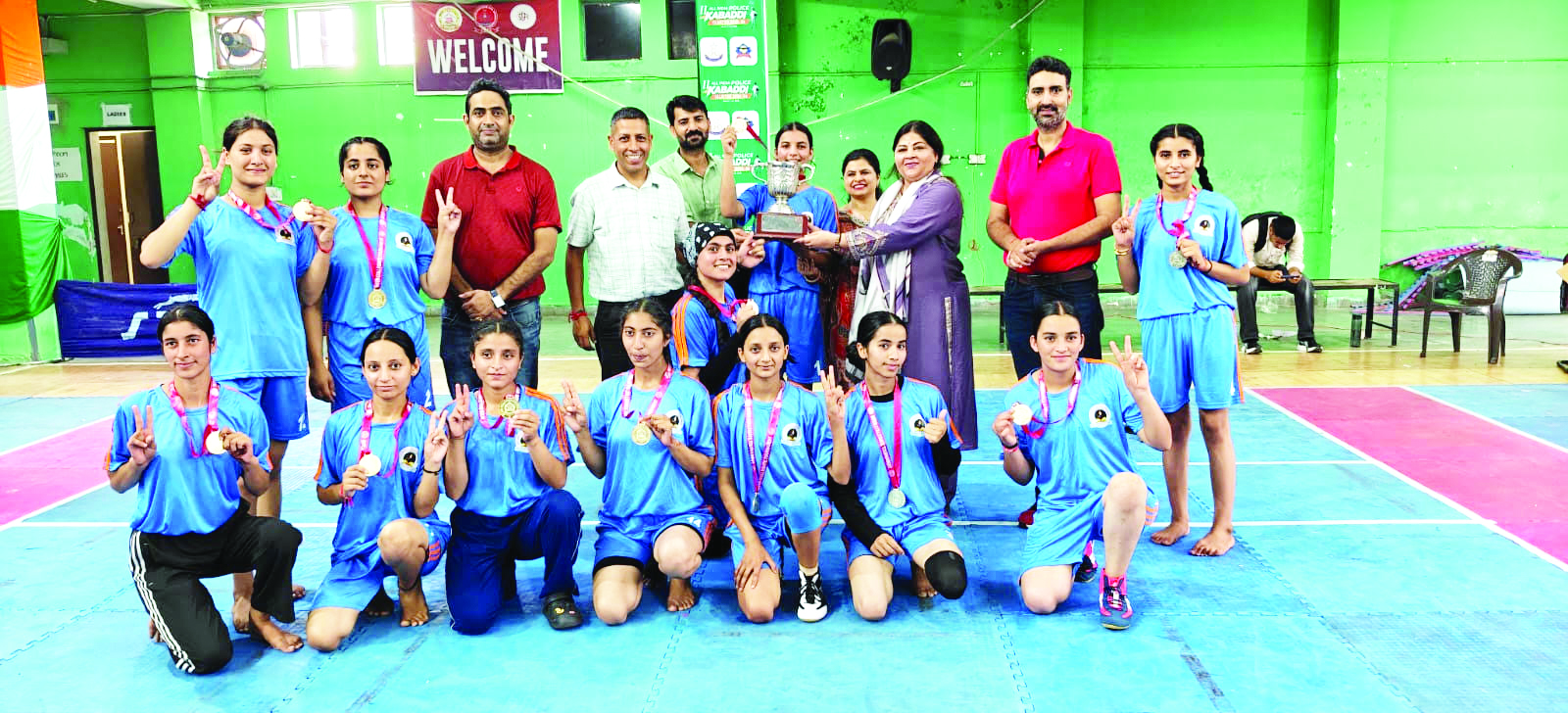 GDC Billawar clinches Inter-Collegiate Kabaddi (Women) Championship