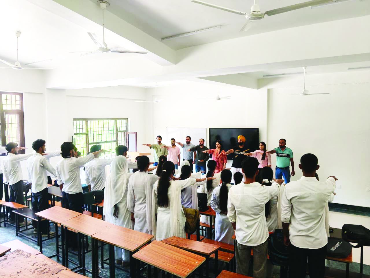 GDC Katra organises pledge ceremony under Nasha Mukt Bharat Abhiyan GDC Katra organises pledge ceremony under Nasha Mukt Bharat Abhiyan