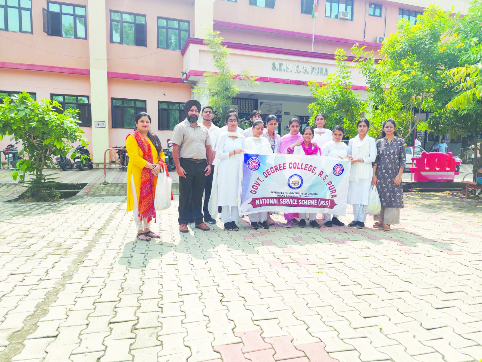 GDC RS Pura celebrates NSS Day under “Swachhata Hi Seva” GDC RS Pura celebrates NSS Day under “Swachhata Hi Seva”