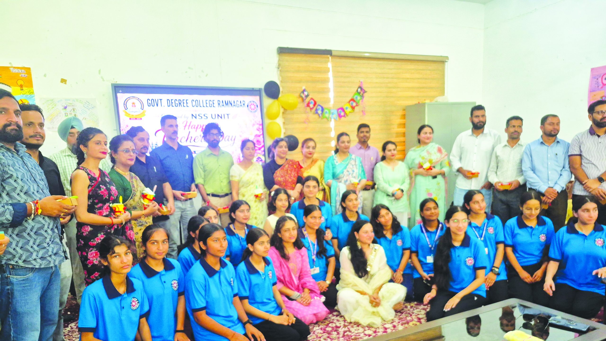 GDC Ramnagar celebrates Teachers’ Day with enthusiasm GDC Ramnagar celebrates Teachers’ Day with enthusiasm