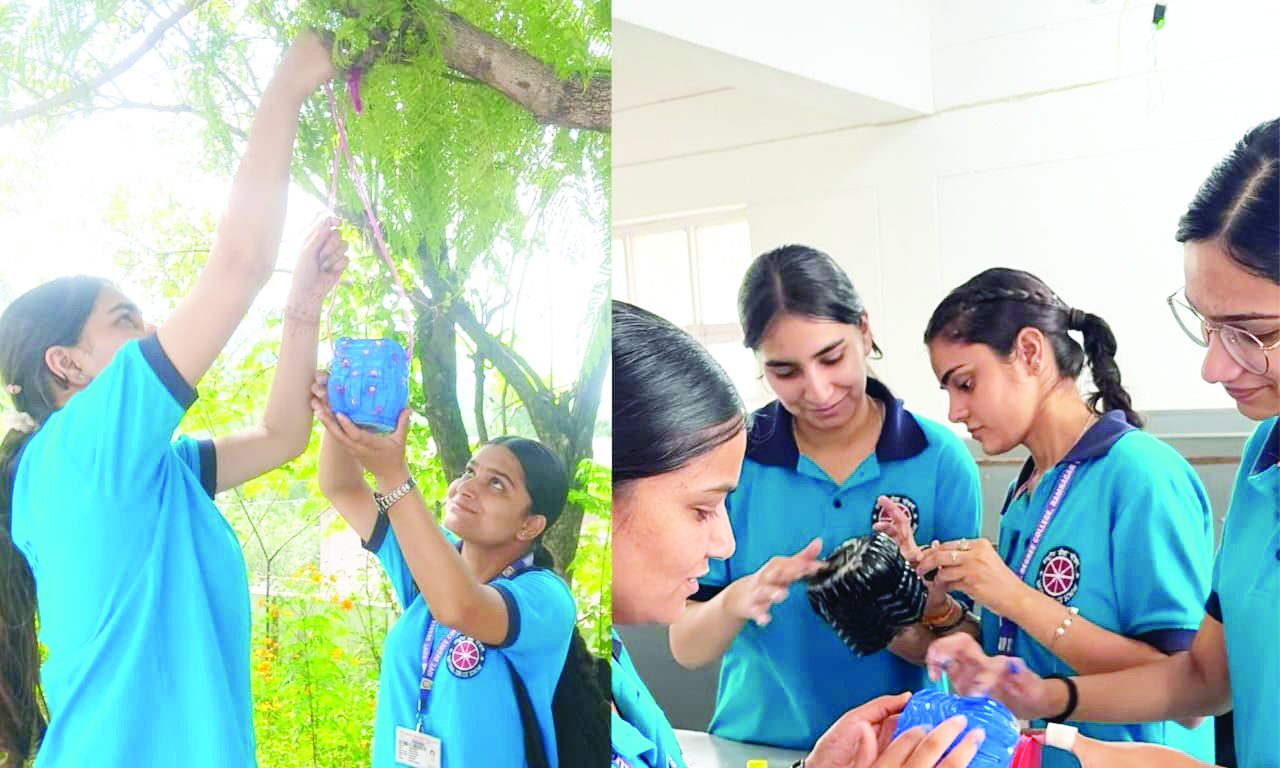 GDC Ramnagar organises bird feeding activity under Swachhta Hi Seva Abhiyan