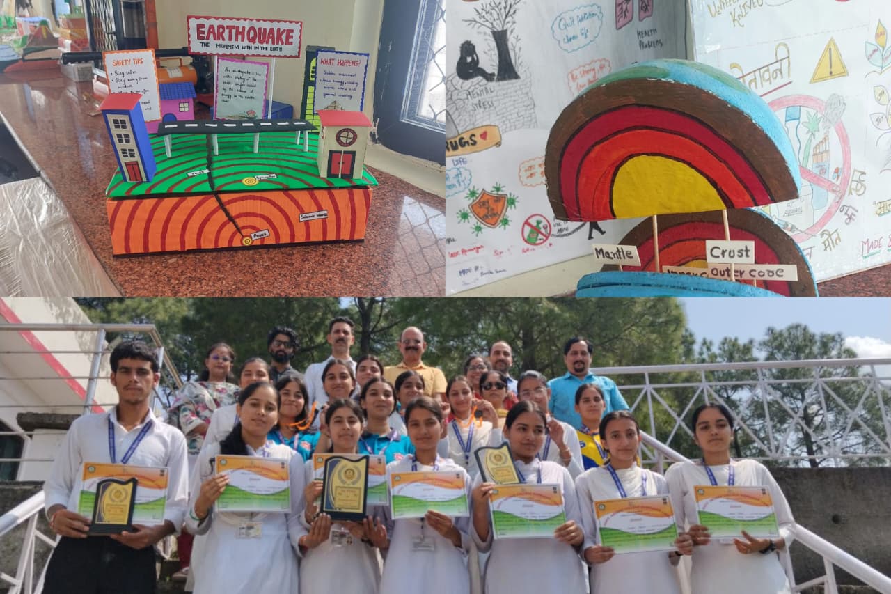 GDC Ramnagar organises geological model making competition GDC Ramnagar organises geological model making competition