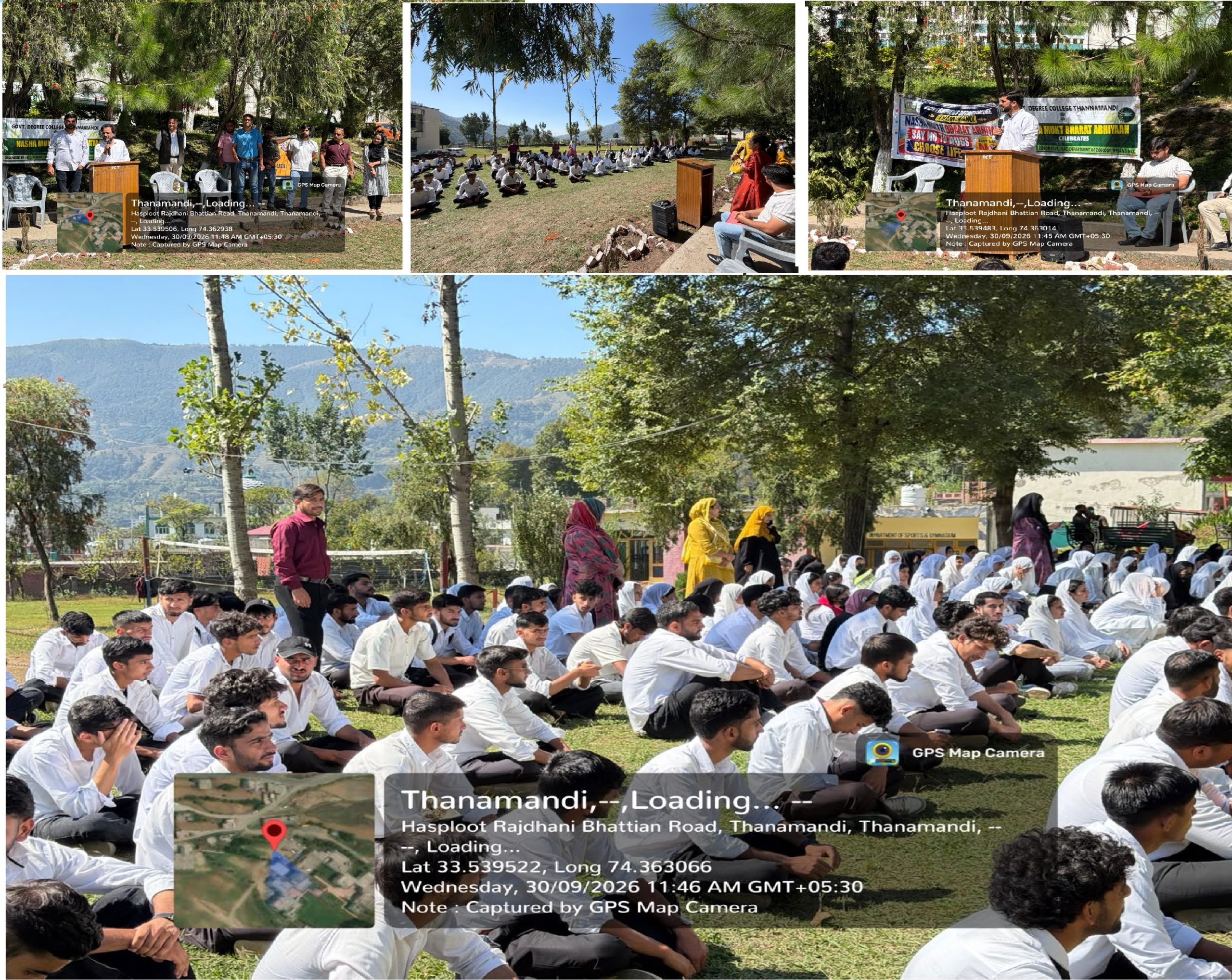 GDC Thannamandi concludes Nasha Mukt Bharat Abhiyan awareness series GDC Thannamandi concludes Nasha Mukt Bharat Abhiyan awareness series