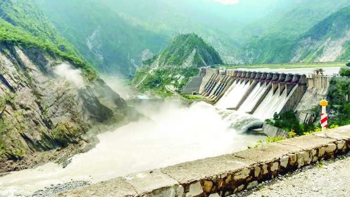 Chenab river rises in Reasi after four Salal Dam gates opened