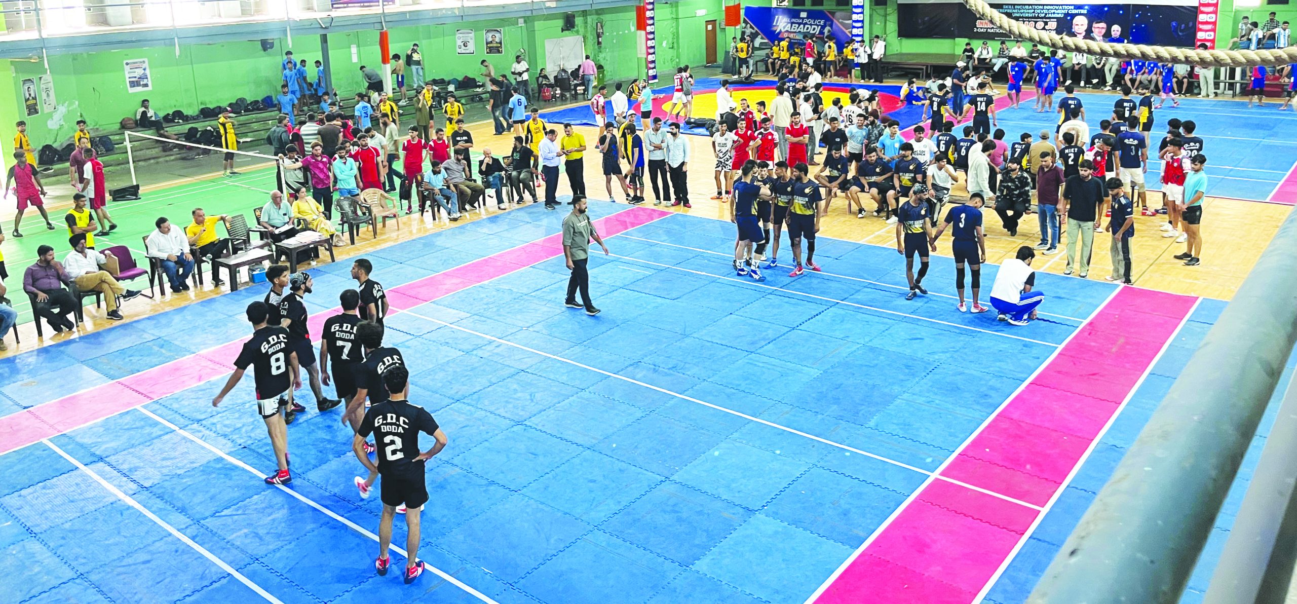 Inter-Collegiate Kabaddi Tournament 2026-27: Second Day witnesses thrilling contests at JU