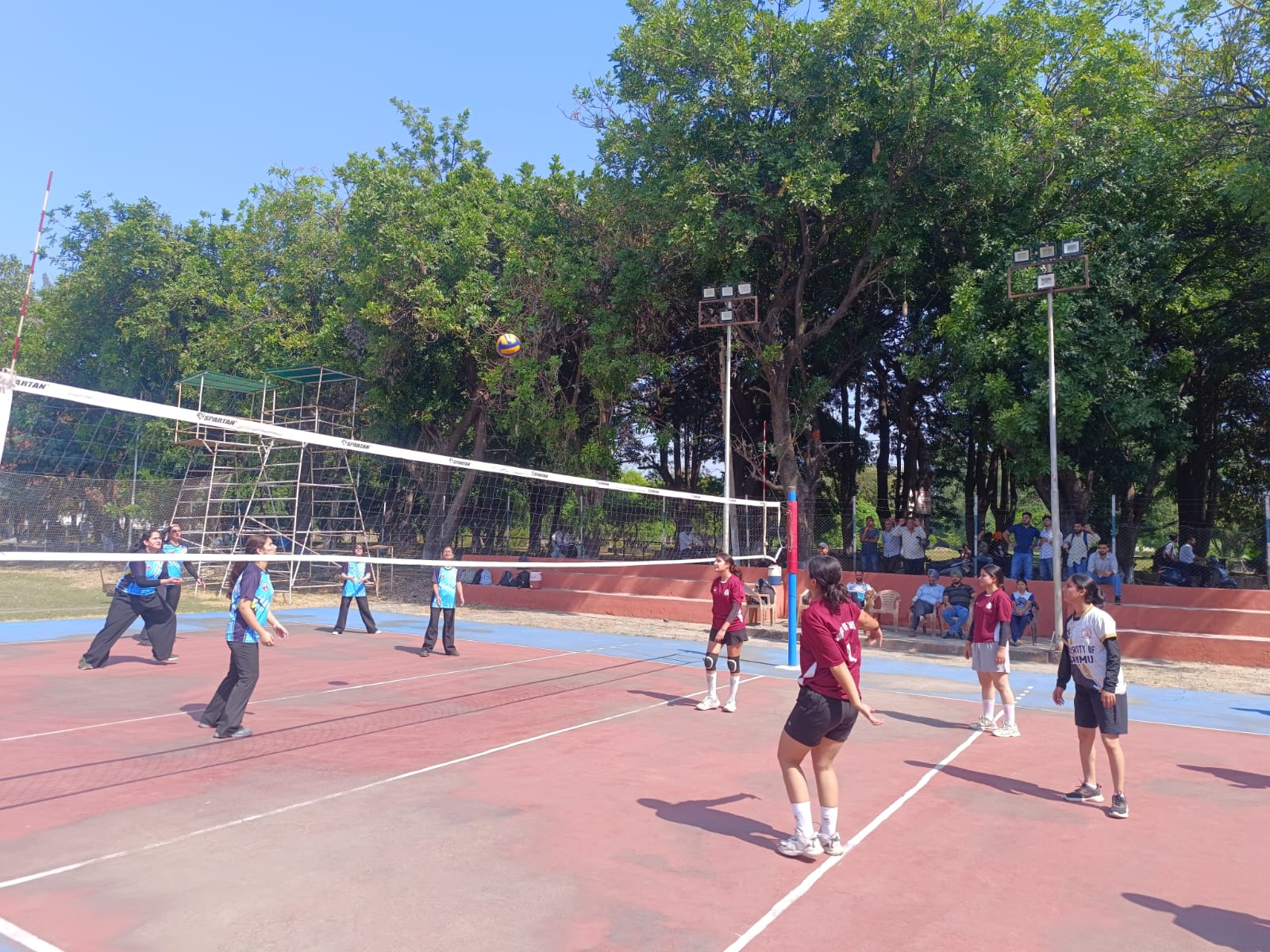 Inter-Collegiate Volleyball (Women) Tournament continues at JU Inter-Collegiate Volleyball (Women) Tournament continues at JU