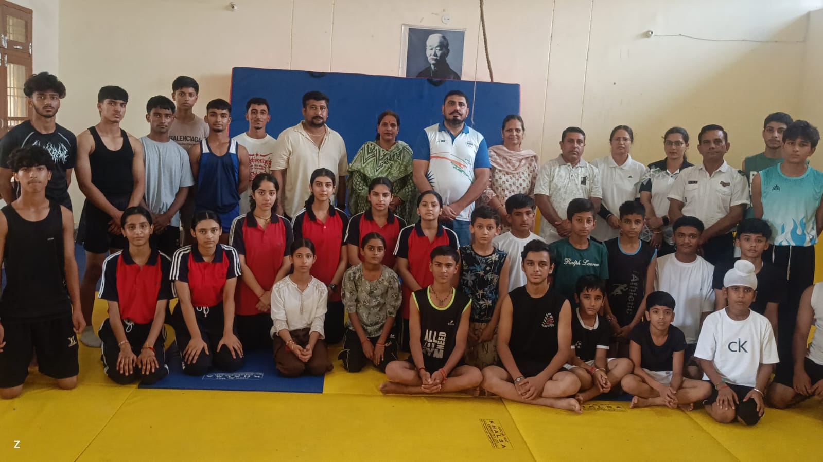 Inter-School District-Level Yoga and Gymnastics selection trials held in Kathua