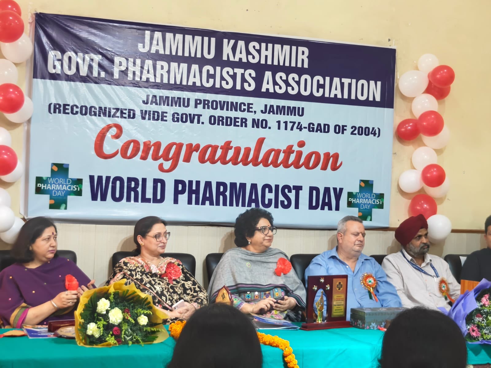 J&K Government Pharmacists Association celebrates World Pharmacist Day in Jammu