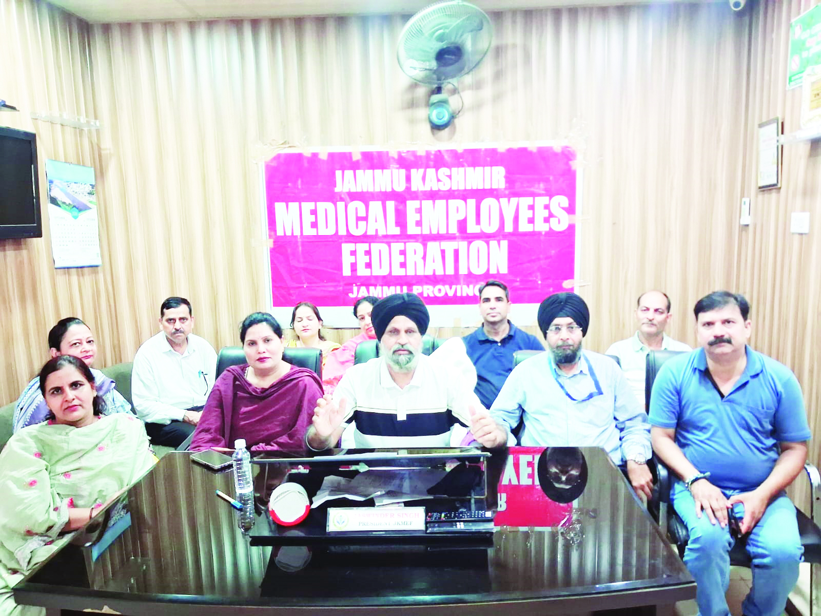 JKMEF holds meeting over withholding of two and a half days’ salary
