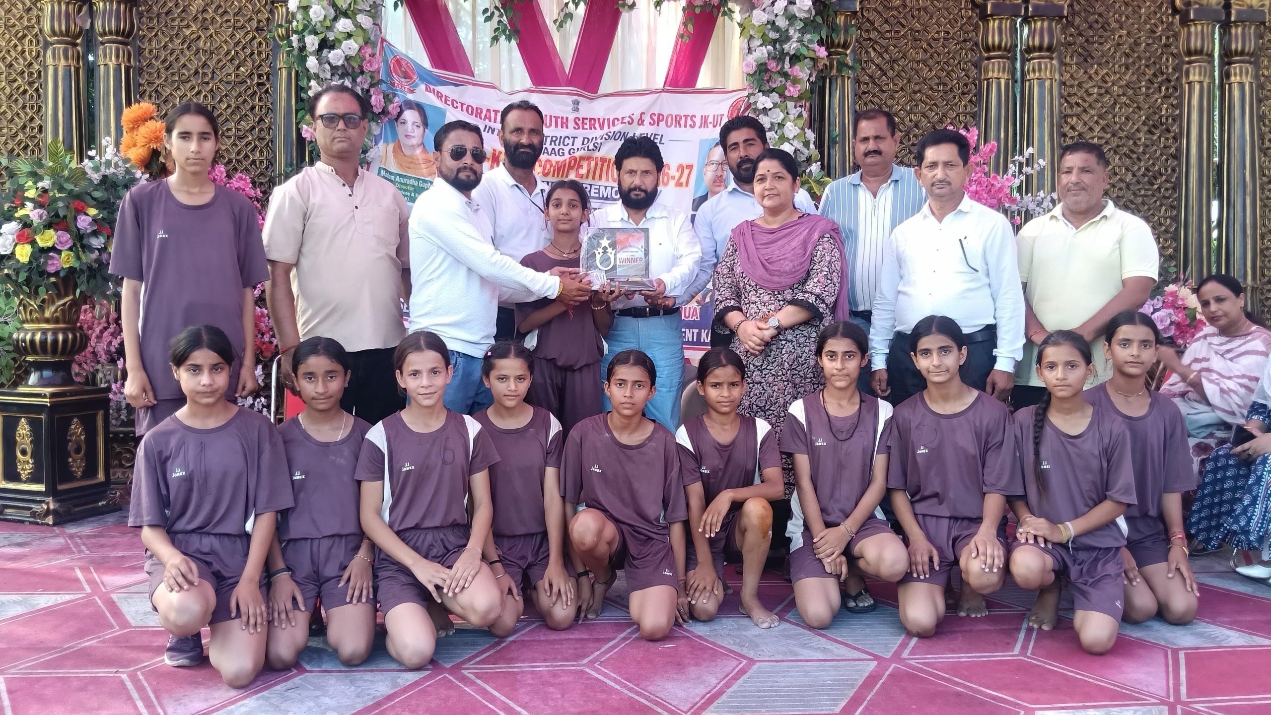 Kathua clinches U-14 girls kho-kho trophy at Division-Level Tournament